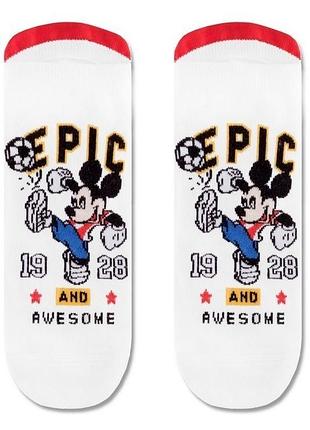 Носки детские conte-kids disney 17с-171спм (370) ультракороткие 22 (33-35), белый