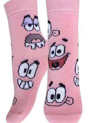 Носки детские брестские spongebob 3074 (352) (средней длины) 15-16 (24-26), светлый персик