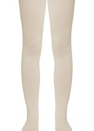 Колготки детские conte-kids class (192) тонкие 150-152, бежевый
