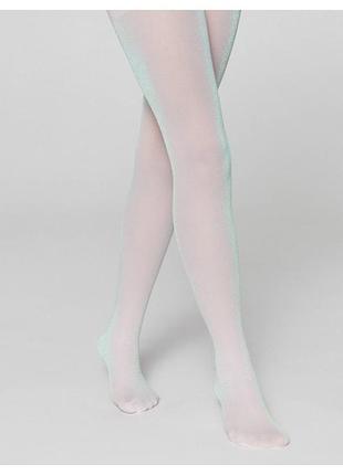 Колготки детские conte elegante 20с-201сп holiday из микрофибры с люрексом 140-146, pastel pink