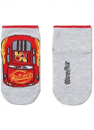 Носки детские conte-kids disney (373) короткие 14 (21-23), светло-серый