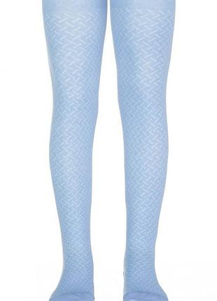 Колготки детские conte-kids class (300) тонкие 150-152, голубой