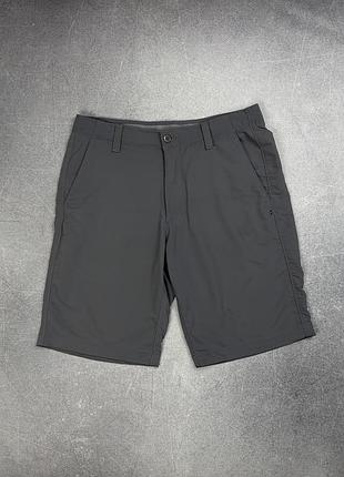 Under armour heat gear шорти loose fit сірі зручні легкі літні класичні 34