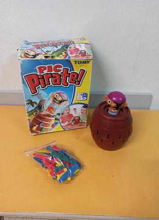 Настольная игра пират pop up pirate classic children's tomy