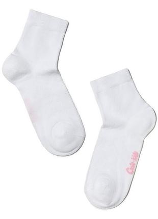 Носки детские conte-kids class 13с-9сп (150) тонкие 20 (30-32), белый