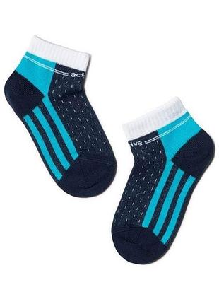 Носки детские conte-kids active (308) 14 (21-23), тсиний-бирюза