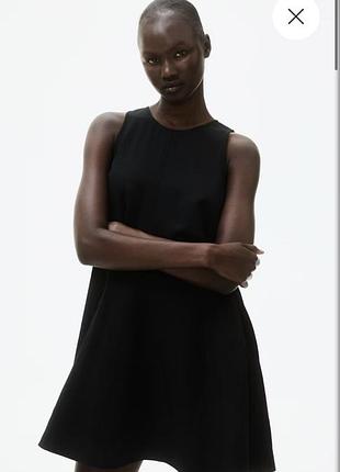 Сукня коротка чорна zara