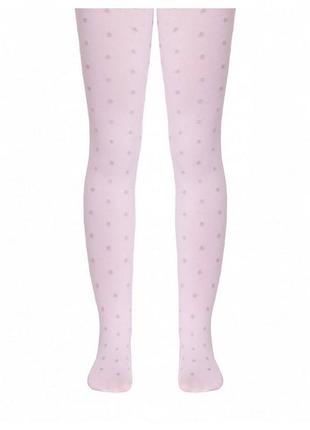 Колготки детские праздничные paola 128-134, light pink