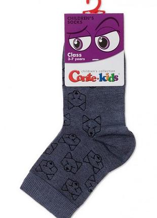 Носки детские conte-kids class 13с-9сп (612) хлопковые lycra® 14 (21-23), джинс