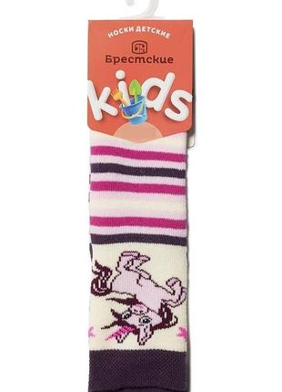 Носки детские брестские kids 3060 (169) махровые 13-14 (21-23), розовый