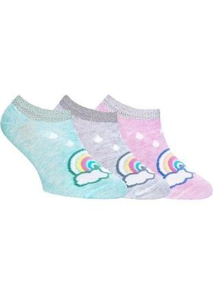Носки детские conte-kids active 17с-87сп (328) ультракороткие 12 (18-20), светло-серый