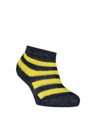 Носки детские conte-kids sof-tiki 7с-46сп (210) махровые 8 (15), темно-серый-желтый