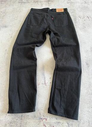 Винтажные черные джинсы levis 751 оригинал размер 34/32