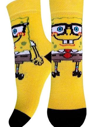 Носки мужские брестские spongebob 3074 (731) (средней длины) 15-16 (24-26), ярко-желтый