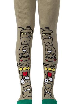 Колготки детские conte-kids sof-tiki (529) махровые 80-86, горчичный