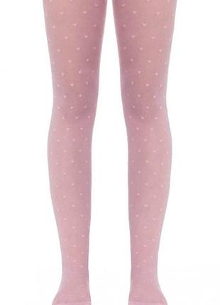 Колготки детские conte anabel праздничные 128-134, pink