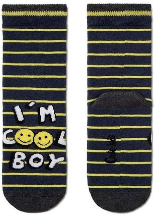 Носки детские conte-kids sof-tiki 7с-46сп (417) махровые 18 (27-29), темно-синий