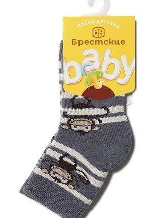 Носки детские брестские baby 3060 (498) махровые 11-12 (18-20), перламутр