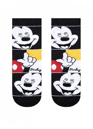 Носки детские conte-kids disney 17с-126спм (348) 22 (33-35), черный-свсерый