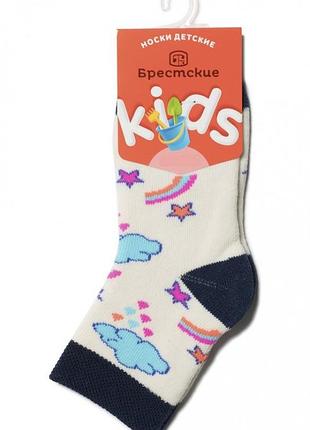 Шкарпетки дитячі брестські kids 3060 (869) махрові 13-14 (21-23), ш. білий