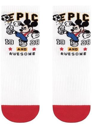 Носки детские conte-kids disney 17с-170спм (370) 20 (30-32), белый