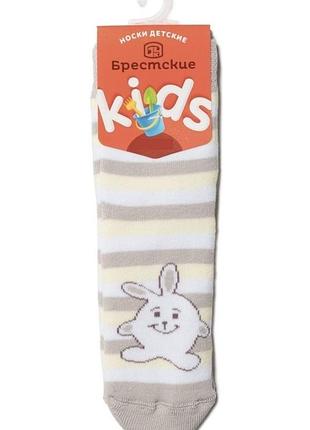 Шкарпетки дитячі брестські kids 3060 (167) махрові 15-16 (24-26), рожевий