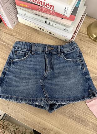 Спідниця шорти zara 104 розмір