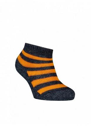 Носки детские conte-kids sof-tiki 7с-46сп (210) махровые 8 (15), темно-серый-оранжевый