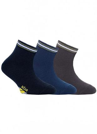 Носки детские conte-kids active 13с-34сп (313) короткие 22 (33-35), черный