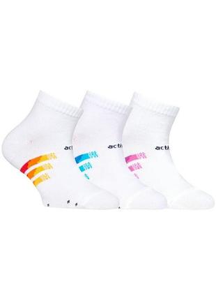 Шкарпетки дитячі conte-kids active 13с-34сп (315) короткі 22 (33-35), білий-червоний