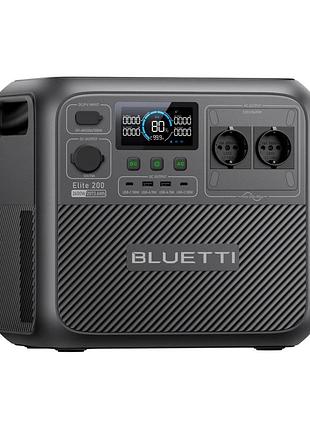 Портативная электростанция bluetti elite 200 v2 200 вт·ч для дома, офиса и путешествий
