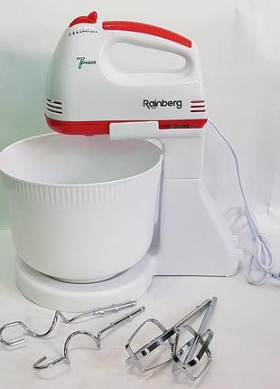 Миксер кухонный с чашей rainberg rb1005