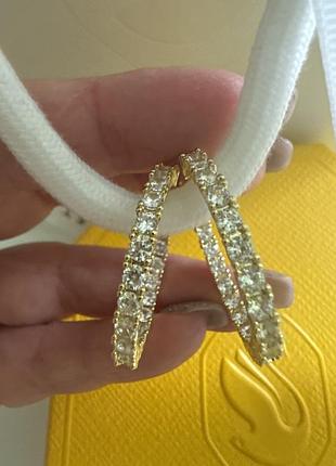 Сережки matrix swarovski