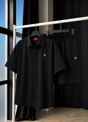 Мужской костюм из льна hugo boss металлTM️