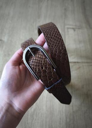 Стильный женский кожаный ремень echtes leder, р.95.