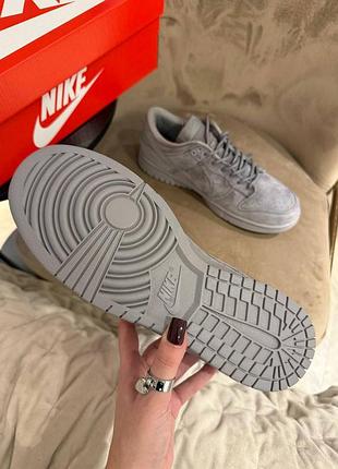 👕 nike sb dunk low supreme grey 5