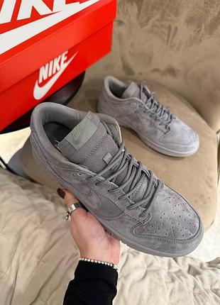 👕 nike sb dunk low supreme grey 4