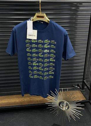 Брендовая мужская футболка lacoste