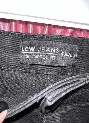 Класичні темно-сірі чоловічі джинси lcw jeans 3