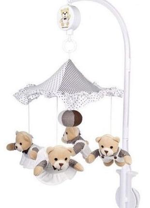 Карусель плюшева ведмедики canpol babies