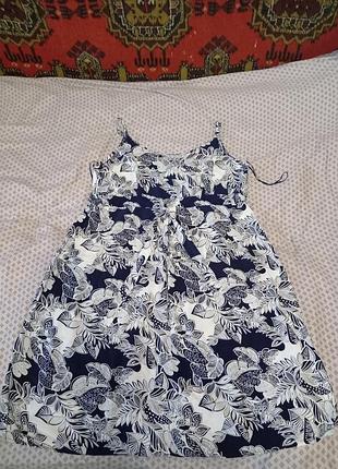 Женский летний легкий сарафан, батал, bhs, riviera, p.97 20,