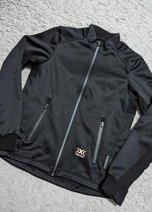 Софтшел чоловіча куртка x bionic, size s/m(білки зрізані), стан ідеальний, плечі 42 підпахви 51 рукав 66 довжина 67/71
