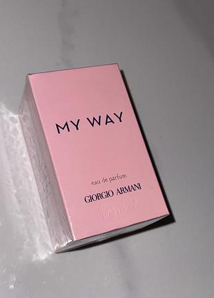 Парфуми ✨armani ✨my way духи шлейфові версаче 90 ml франція