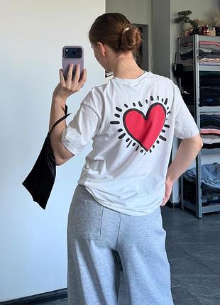 Keith haring футболка поло майка топ h&m