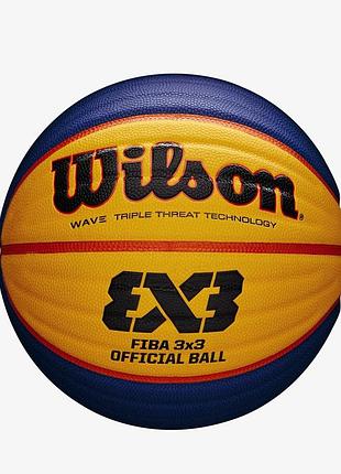 М'яч баскетбольний wilson fiba 3x3 size 6 wtb0533xb (оригінал)