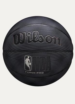 М'яч баскетбольний wilson nba forge pro midnight розмір 7 wz2015101xb7 (оригінал)