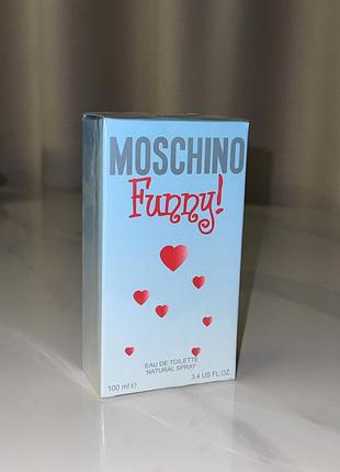 Парфуми ✨moschino ✨funny духи шлейфові 100 ml франція