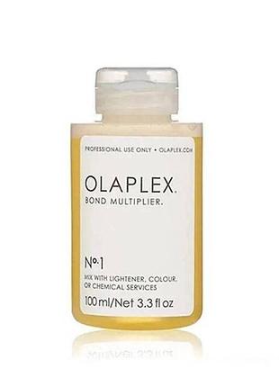 Засіб для захисту волосся olaplex no.1 bond multiplier для змішування з фарбою  100 мл