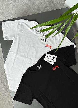 Футболка stussy with teddy 👕