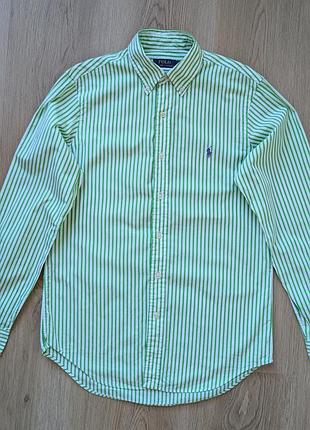Оригинальная мужская рубашка polo ralph lauren роз s